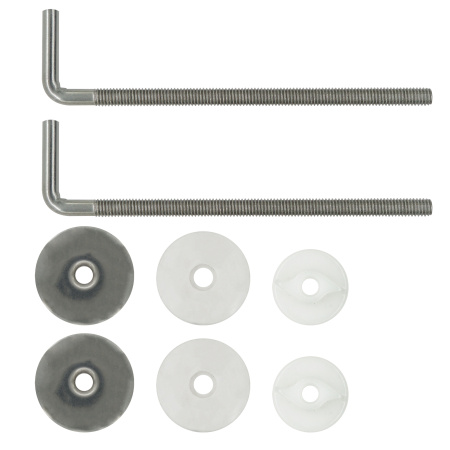 Крепление для сиденья и крышки унитаза №4 (нерж.) (d6*L120) (1 компл.)